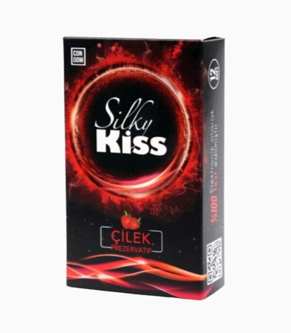 silky kiss cilek aromali prezervatif