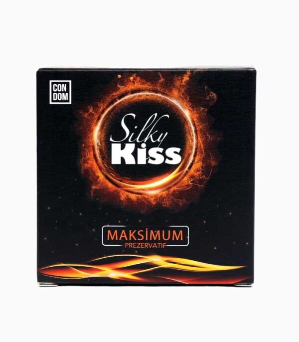 silky kiss maximum tirtikli ve benekli prezervatif 4lu