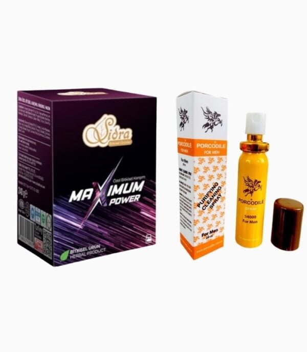 Sidra Macun & Porcodile Sprey 2'li Set Kampanya
