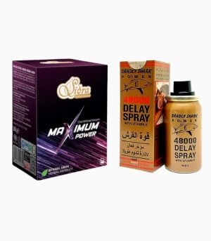 Sidra Macun & Deadly Shark Power Sprey 2’li Set