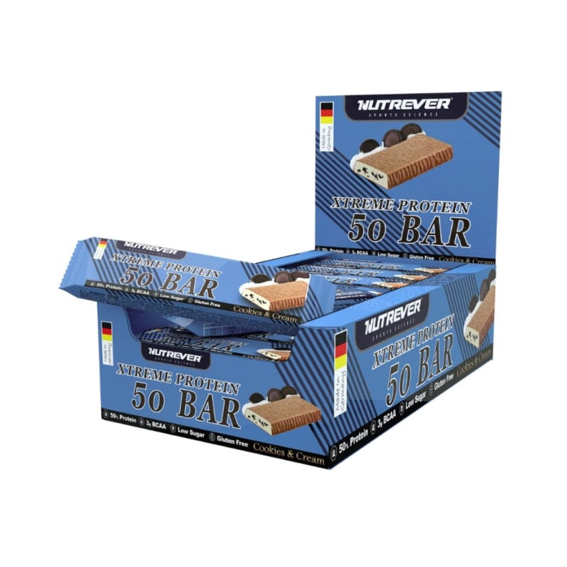 Nutrever Xtreme Protein Bar - Cookies & Cream